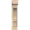 Ekena Millwork Balboa Block Rough Sawn Bracket w/ Offset Brace, Douglas Fir, 6"W x 20"D x 32"H BKT0604X20X32BOA05RDF - alternate 4